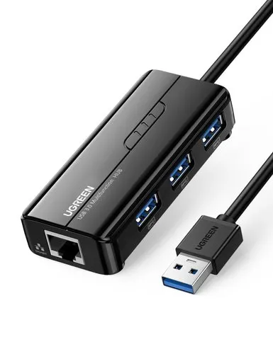 Ugreen USB 3.0 Hub with Gigabit Ethernet - 20265