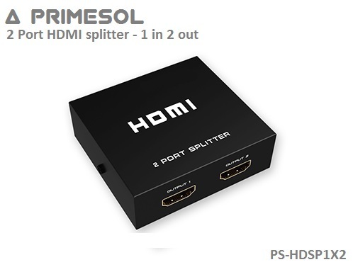 2 Port HDMI Splitter PS-HDSP1X2