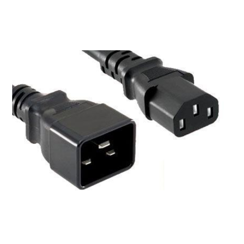 C19 to C14 12AWG 16AMP 2M Power Cord