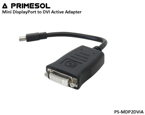 Mini Display Port to DVI Active Adapter PS-MDP2DVIA