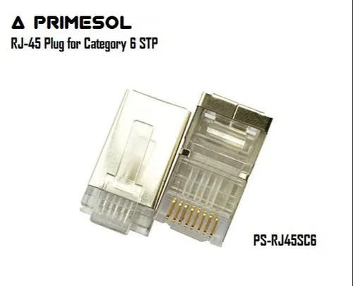 RJ-45 Plug for Category 6 STP (PS-RJ45SC6)