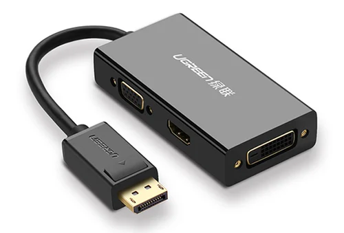 DisplayPort to HDMI & VGA & DVI converter Ugreen : DP110