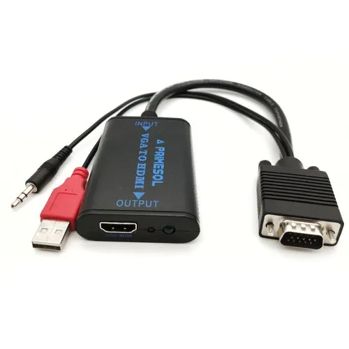 VGA to HDMI Converter Cable Primesol PS-VGHDC